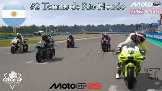 #2 ArgentinaGP, Termas, Czech GP Championship z.s. - závod skupiny ELITE a PRO, MotoGP 25, PS5/PS4