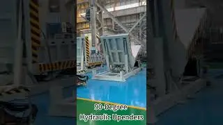 90 Degree Hydraulic Upenders #materialhandling