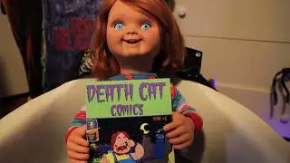 Chucky dolls Unboxing 1999 Sideshow, Tiffany, Tot Good Guy, Comics+ Chucky prequel/music video talk