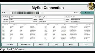 Overview of Python Tutorial  with MySQL Database Connection