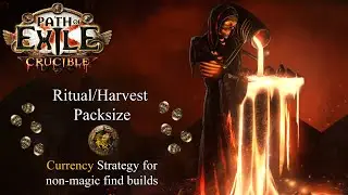 PoE 3.21 (Crucible) - Currency farming Guide for Packsize Harvest/Ritual & Jun 5+ div/h