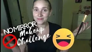 No Mirror Makeup Challenge | LadyLuckTutorials