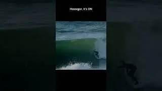 Insane Hossegor Barrel with Heavy Exit Blowout !