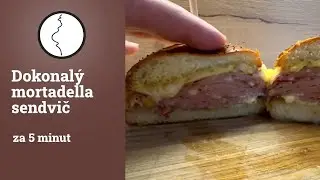 Jak udělat dokonal&yacute; mortadella sandwich za 5 minut? | Těhotnej kuchař