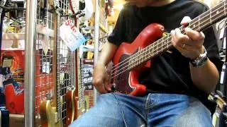 Quick test on Fender road worn Jazz in Wanchai