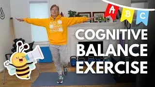 Cognitive Balance Exercise - Spelling BACKWARDS!