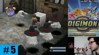 Digimon World - Part 5 - Spoopy times at Grey Lord's Mansion