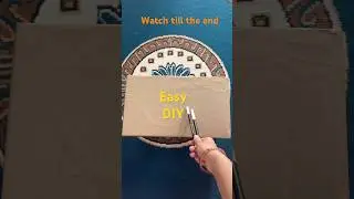 Mandala on blinkit bag😎#diy #craft #trending #viral #shortsfeed #shorts #recycle #easy #blinkit #yt