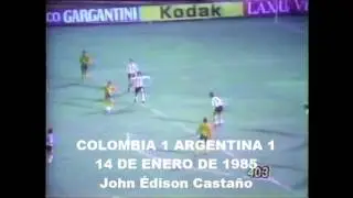 &Uacute;LTIMO TORNEO DE COLOMBIA JUGANDO DE ZAPOTE / BLANCO (1985)