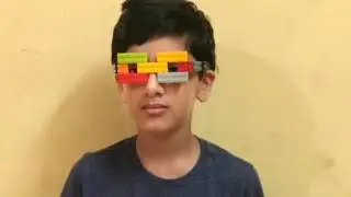 Making lego glasses (easy)
