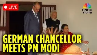 German Chancellor In India LIVE | German Chancellor Friedrich Merz's 2-Day India Visit | N18L