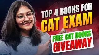 Best Books for CAT Preparation | FREE #giveaway CAT BOOKS SET  #iim #mba #catbooks #catpreparation