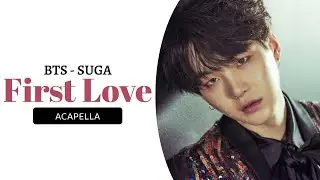 SUGA - First Love (Clean Acapella)