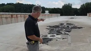 Ponding Water, Plugged Drains & Coating Performance