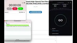 Starlink Nigeria Point of Presence 10GB File Download and Speed test
