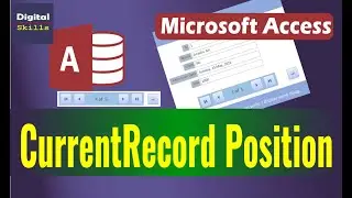 Customize Current Record Position and Count in Form | MS Access Training