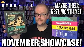 Umbrella November BLURAY and 4K Showcase! | Maybe Their BEST Month Yet!