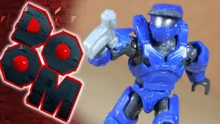 📷 Mega Construx HALO Universe Mystery Packs, серия №1: UNSC Spartan CE || Обзор DOOM Construx
