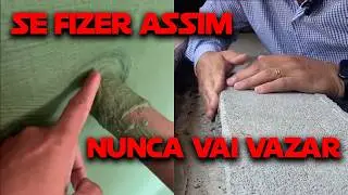 IMPERMEABILIZA&Ccedil;&Atilde;O: Conex&atilde;o DECK com PISCINA