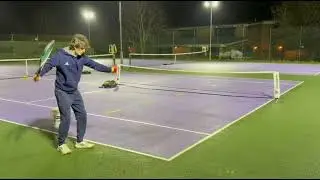 Forehand demonstration 