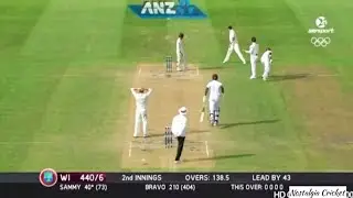🔥Darren Sammy 80 Batting Like a T10 Cricket | 1st Test Dunedin 2013 HD @NostalgiaCricket08