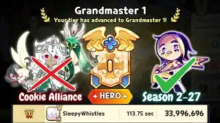 TOP 1 BEST SPEEDRUN ⚡ Cookie Alliance Season 2-27 Easy to Hero Guide