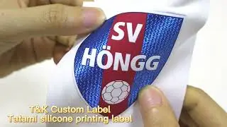 Custom Clothing Silicon printing on Tatami Patches