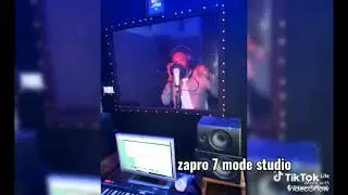 artiste musicien zapro 7 rappeur toujours boulot studio pour terminer son premi&egrave;re album