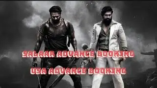 Salaar USA Advance Booking Collection , Salaar Collection , Prabhas , Prashant Neel |