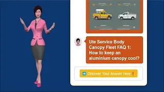 Ute Service Body Canopy Fleet FAQ 1: How to keep an aluminium canopy cool❓ by UteCanopiesSupplier