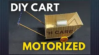 How to make a DIY Cardboard Cart | Easy Mini Cart Project
