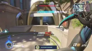 Genji Dragonblade Zarya Combo 5-Kill