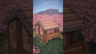 HOW TO BUILD CHERRY BLOSSOM HOUSE IN MINECRAFT || minecraft CHERRY BLOSSOM HOUSE TUTORIAL