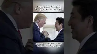 Japan&rsquo;s ex-PM Abe was probably the greatest political friend Trump had. Agree?