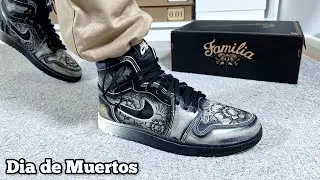 Обзор Air Jordan 1 Zoom CMFT 2 Dia de Muertos и пешком