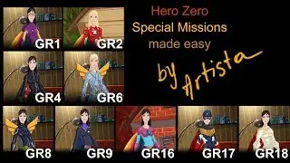 Special Missions for Hero con on Hero Zero game | by Artista