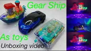 Gear Land Ship & Gear Tank Avengers Car ￼ Unboxing  As Toys