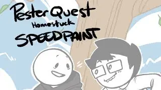 Homestuck Pesterquest speedpaint