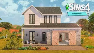 Family horse ranch | The sims 4 horse ranch | No cc | Stop-motion