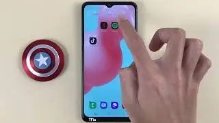 How to move multiple home screen applications at the same time on Samsung A12 Android 11