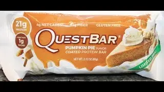 Quest Bar: Pumpkin Pie Review