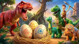 ⭐ TOY STORY: Brave Rex Defends His Egg Against the Evil Tyrant