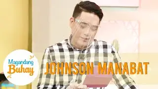 Johnson Manabat receives a letter from his wife | Magandang Buhay