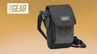 USA GEAR S2 Compact Camera Bag | Features Video