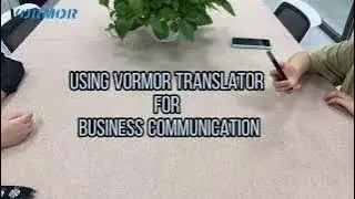 VORMOR Z6 | vormor translator for business communication