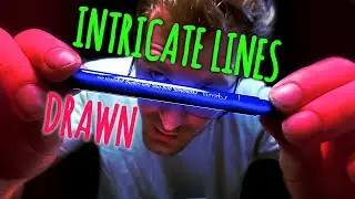 Intricate Technical Pen Lines Drawn In A Sketchbook (ACURIT)