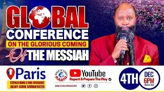 CROWN TV #LIVE | GLOBAL CONFERENCE ON THE COMING OF THE MESSIAH IN PARIS, FRANCE - DEC 4, 2025