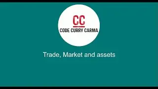 Stock Market Terms Lesson 3: Trade, Market & Assets