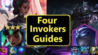 How to Play 4 Invoker Comps | Shen Karma High Value | Set 9 Guides with Gameplays |聯盟戰棋| TFT 13.14b