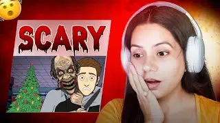 Scary Christmas Horror Stories Animated 😱 | IamRocker Reaction Video